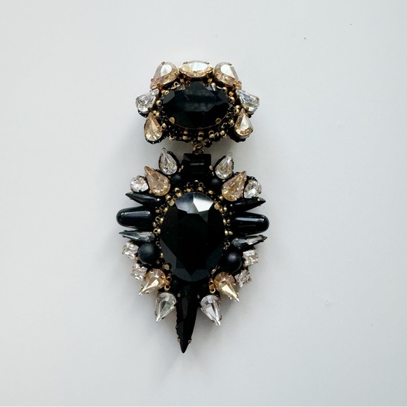 Handmade crystal brooch - Picture 2 of 6
